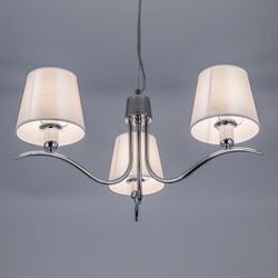 Citilux Эмма CL439131 Люстра подвесная с абажурами Хром