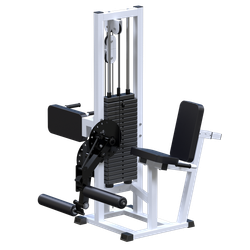 Разгибание ног сидя + сгибание стоя (стек 100 кг)