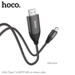 Кабель переходник hoco UA16 Type-C - HDMI (HDTV) 4K
