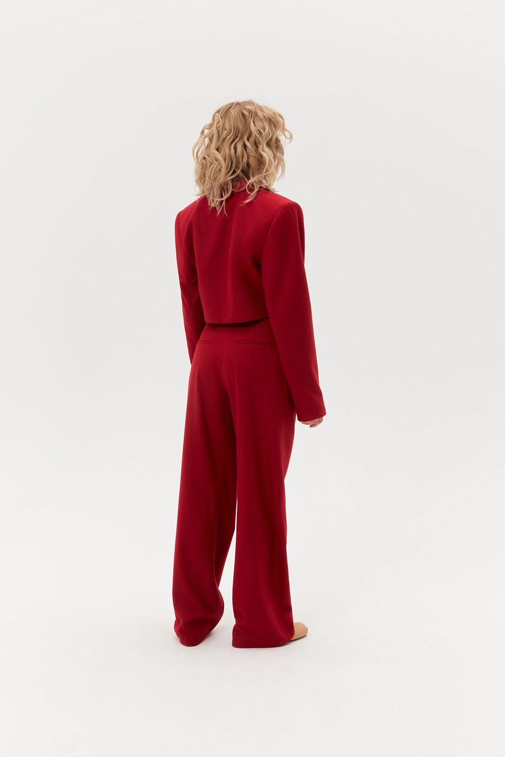 Брюки (Money Magnet suit), красные