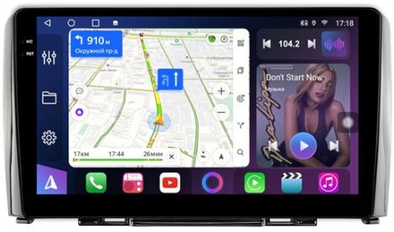 Магнитола для Great Wall Hover H6 2012-2017 - FarCar BM3003M монитор 9.5" QLED на Android 14, TS10, 4+32Гб, CarPlay, 4G SIM-слот