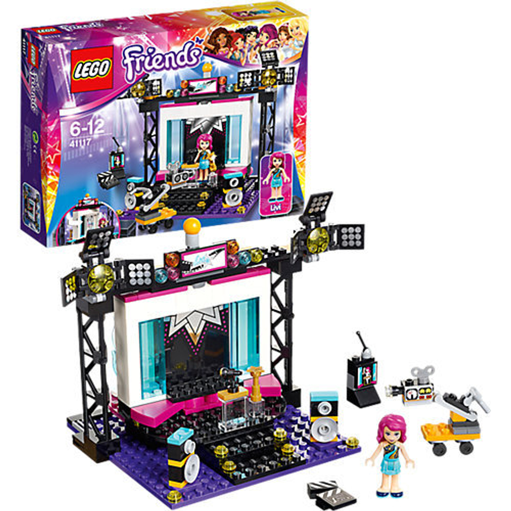 LEGO Friends: Поп-звезда: Телестудия 41117 — Pop Star TV Studio — Лего Френдз Друзья Подружки