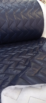 Стежка курточная (нитка), цвет- Синяя (Нави), 1м