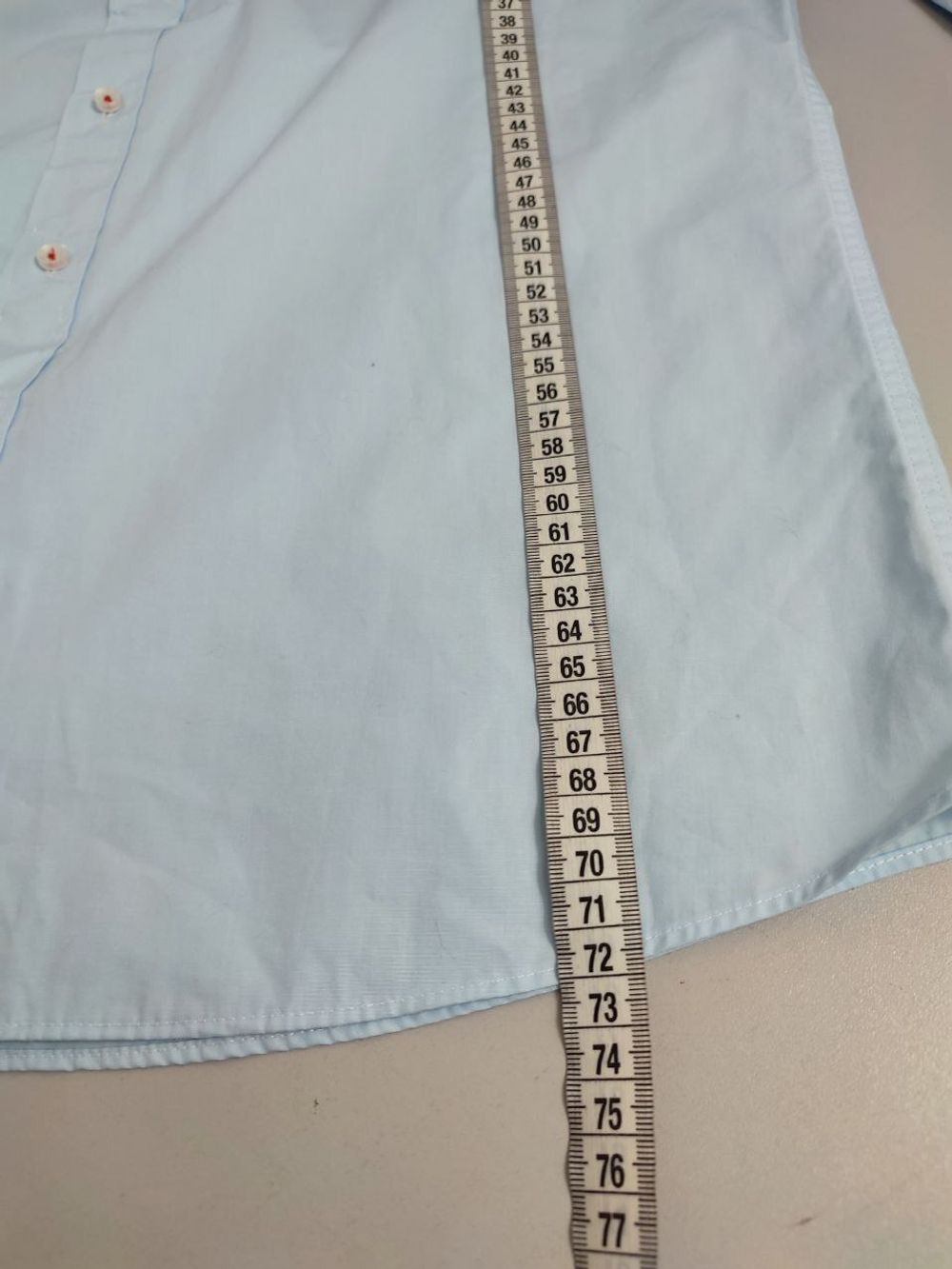 Рубашка светло-голубая 46 размер