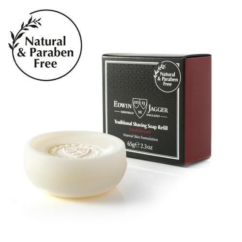 Мыло для бритья Edwin Jagger Sandalwood 65 гр
