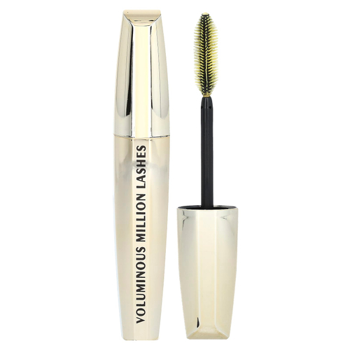 L'Oréal, Тушь для ресниц Voluminous Million Lashes, угольно-черная 635, 9 мл
