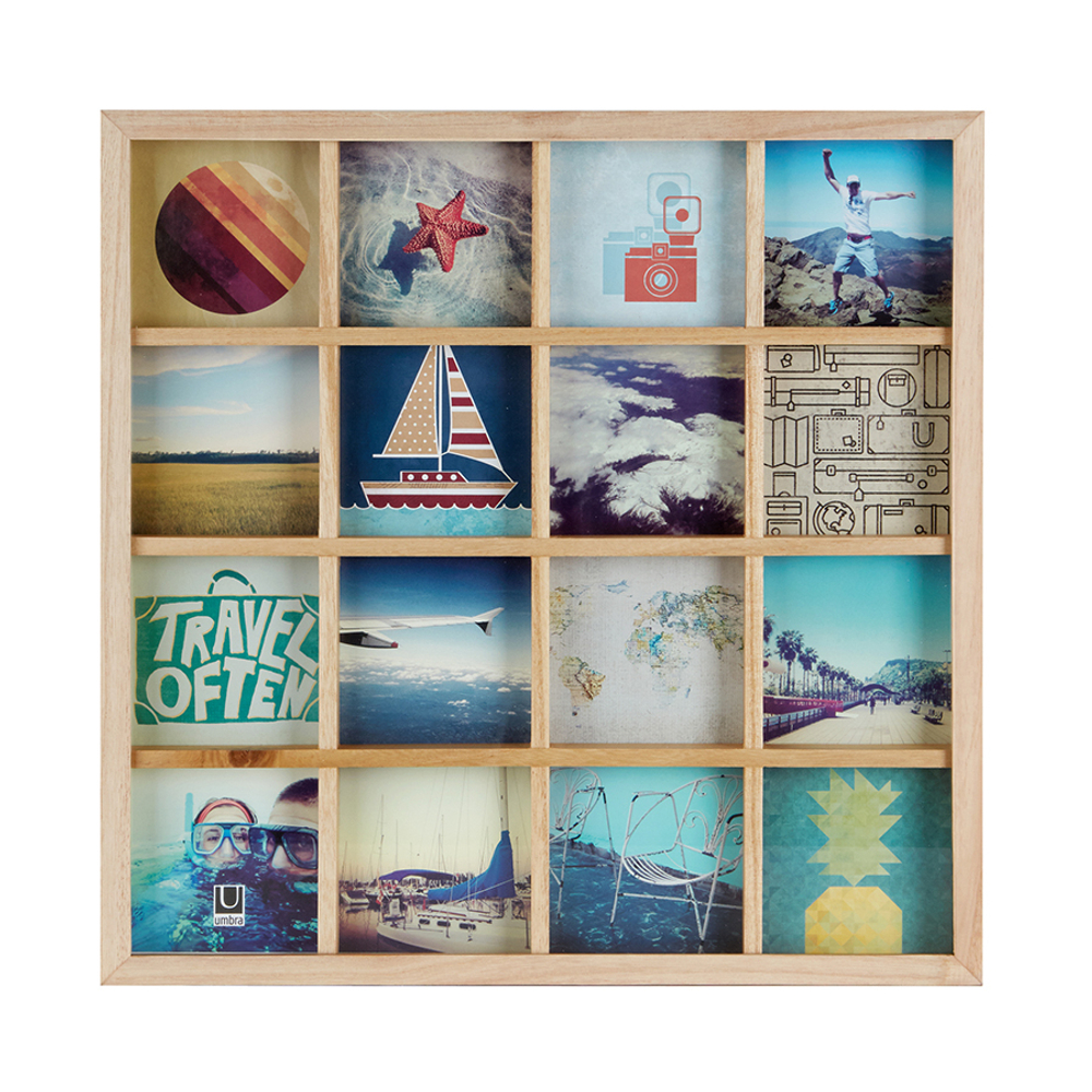 Панно для фотографий Gridart дерево