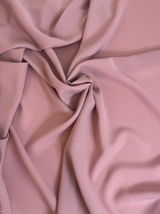 Креп-шифон пыльная роза CILINA