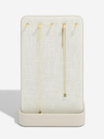 Органайзер для сережек и колец Stackers Oatmeal & Linen All-In-One Jewellery Stand