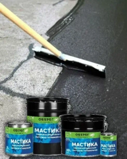 Мастика битумно-полимерная AquaGuard - 3л/2,7кг