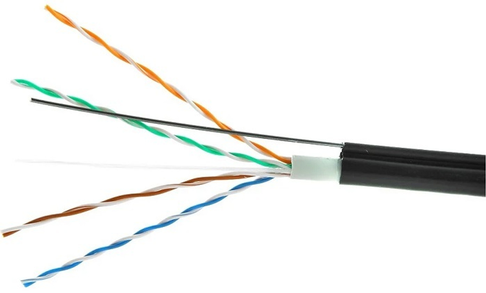 Кабель витая пара U/UTP 5e кат. 4 пары Cablexpert UPC-5051E-4-CU-OUTR