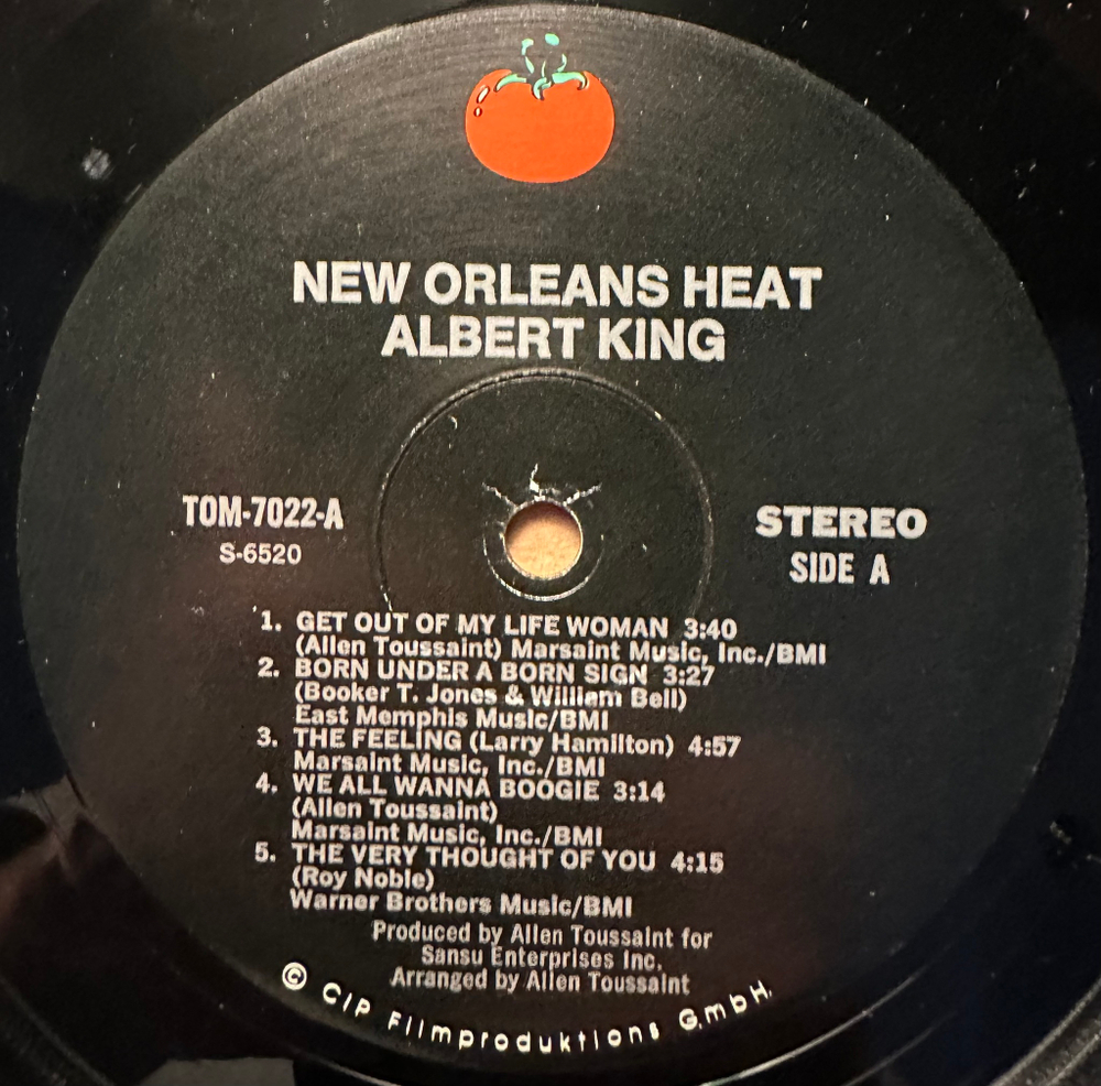 Albert King - New Orleans Heat (США 1978г.)