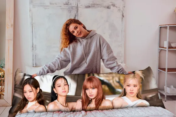 Дакимакура Блэк Пинк