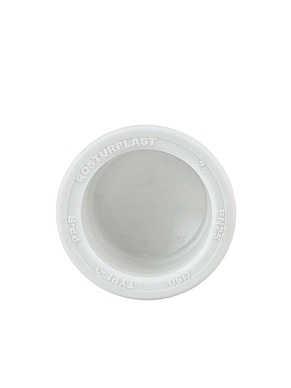 Заглушка PPR  50, PN25 белый, РТП (72/18)