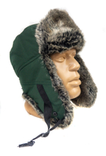 Шапка-ушанка ТИКСИ мех Шиншилла Мембрана