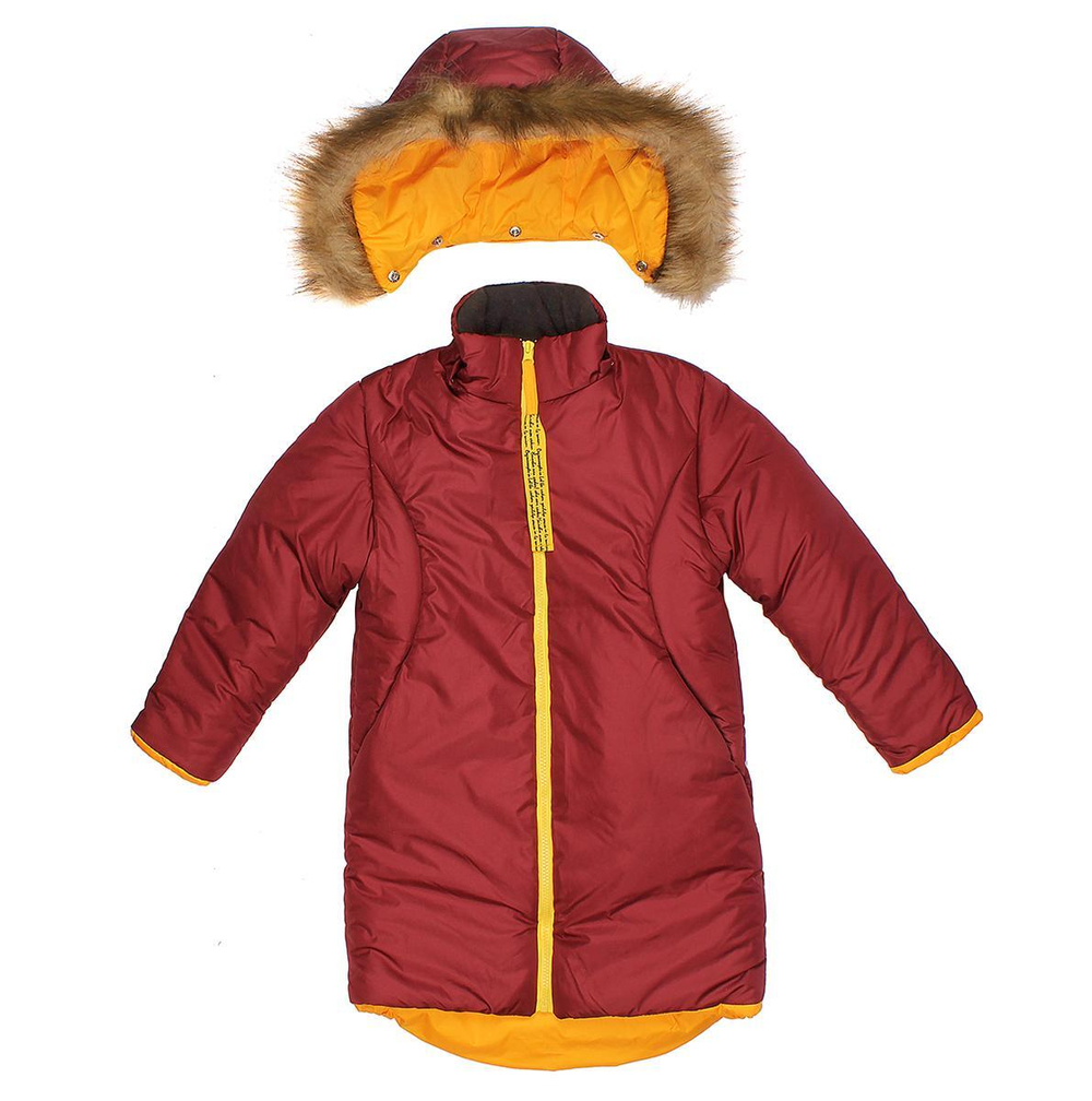 Куртка для девочек зимняя. Р-р. 116-122. 2524-07