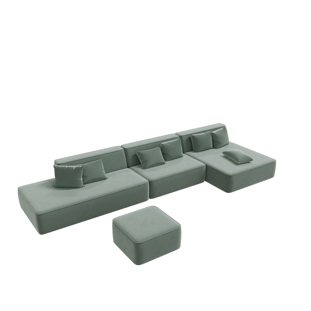 Диван, диван угловой Нафанаил, модульный