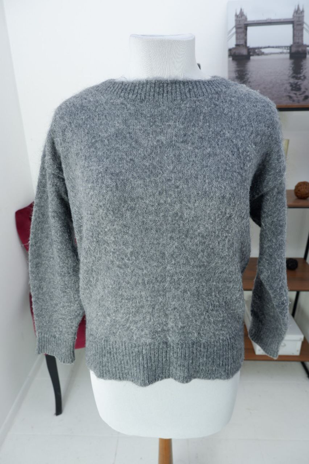 Джемпер Benetton шерстяной 48 размер