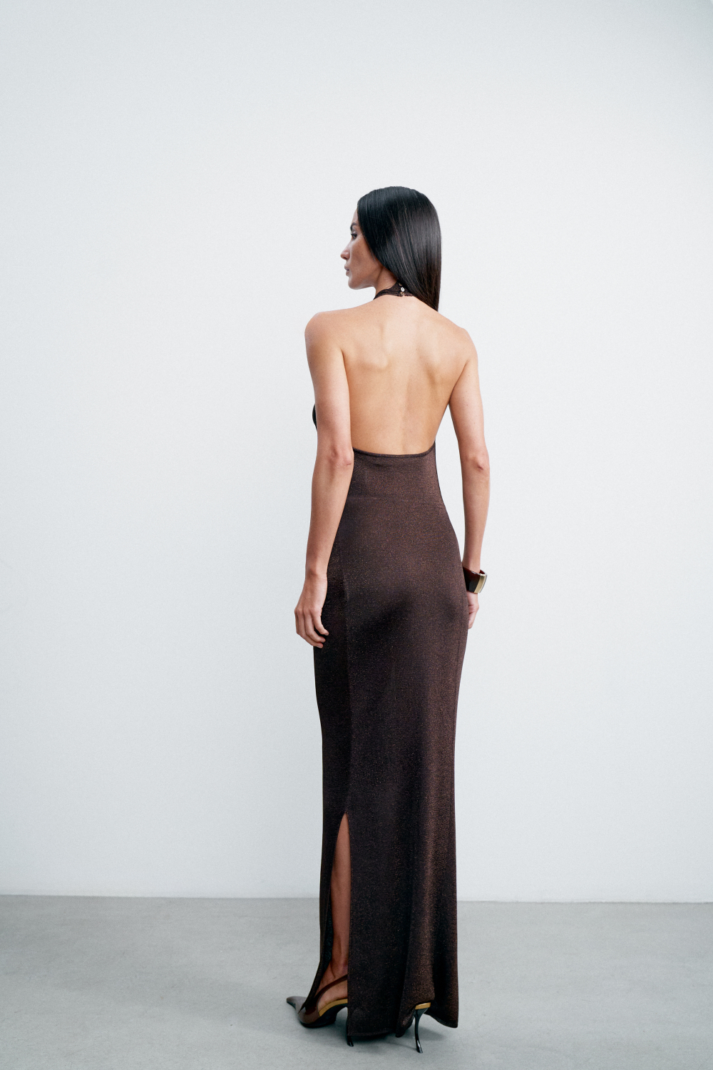 Платье EVELYN, шоколадный