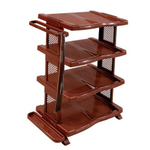 Полка для обуви "Комфорт", 4х секц, темно-коричневый РП-532