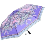 Зонт женский полуавтомат «Фиора», микс 6 цветов, 8 спиц, d-100см, длина в слож. виде 30см