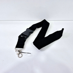 Без бренда (чёрный) Люкс / Брелок, шнурок для ключей на шею Без бренда, ланъярд, крафт, чёрный (1 шт)