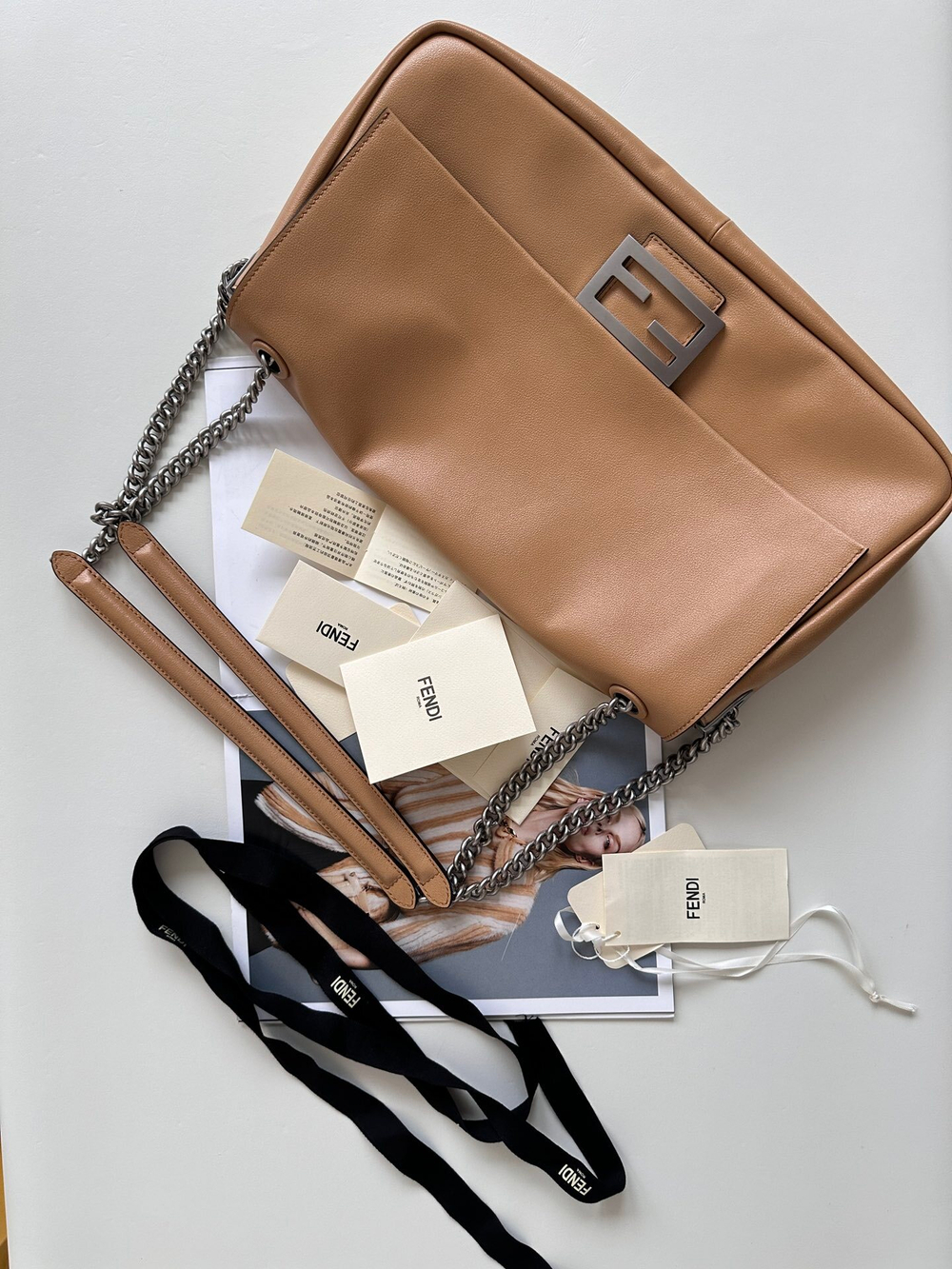 Fendi Baguette Chain Large 38 cm