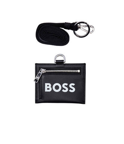 Кожаные кардхолдеры BOSS BLACK - черный(50523856)