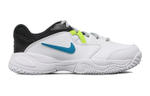 Big Boy Nike Court Lite 2 Jr.(GS) Comfortable trend non-slip shock absorption children's training shoes white, black and blue