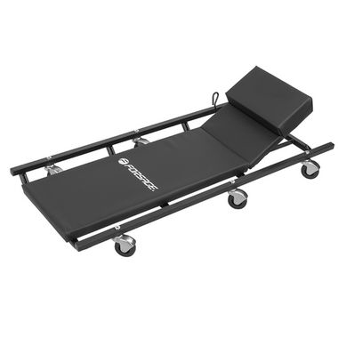 Лежак подкатной на 6-ти колесах с регулируемым подголовником (425х125мм) Forsage F-TR6452(Big)