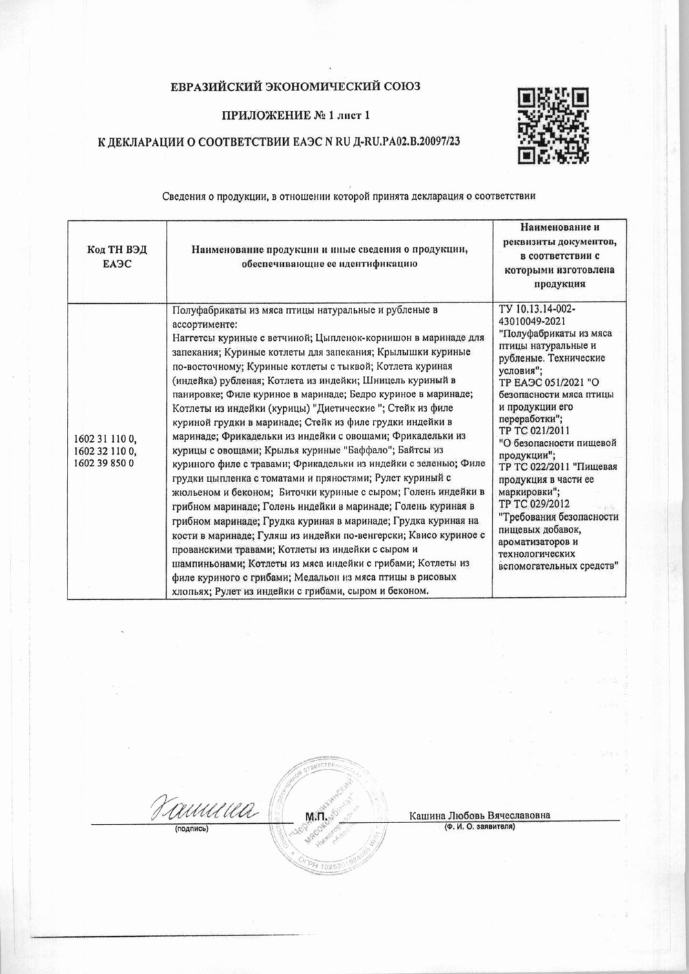 Крылышки Куриные по-Восточному Замороженные 10кг