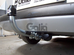 Фаркоп оцинкованный Galia R074A для Renault Megane II 2003-2008 (classic) седан/универсал, Megane III универсал 2008-(паспорт и сертификат в комплекте)(без электрики)