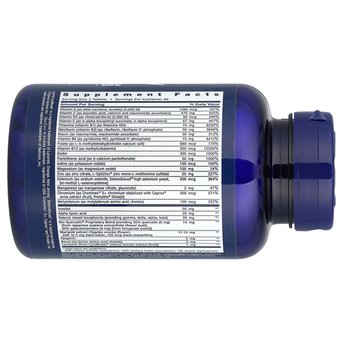 Life Extension, таблетки для приема дважды в день, 60 таблеток