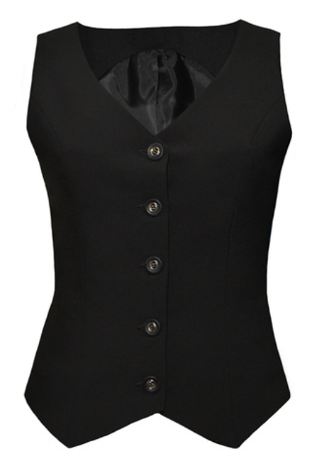 Жилет с подкладом 746Д, черный #70Ч06746Д