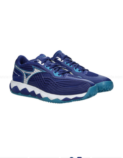 MIZUNO, WAVE ENFORCE TOUR 2 CC, Tennis, Bellwether Blue/White/Fjord Bl, MEN, US 10,5 /EUR 44 /UK 9,5 /СМ 28,5