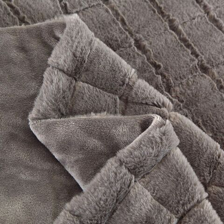 Плед 220х240 Sofi De MarkO Мадлен серый