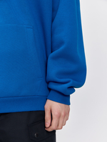 Худи с начесом (синий)