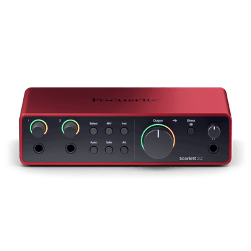 Аудиоинтерфейс Focusrite Scarlett 2i2 4th Gen