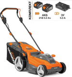 Газонокосилка аккумуляторная DAEWOO DLM 4042Li SET