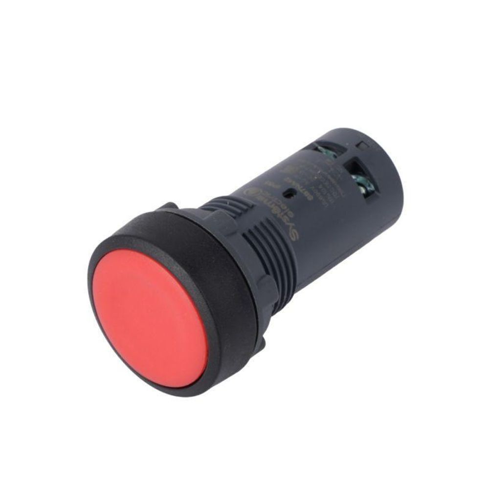 Кнопка моноблочная SB7 22мм с возвратом пластик 1НО IP65 красн. SE SB7NA42 Кнопка моноблочная SB7 22мм с возвратом пластик 1НО IP65 красн. SE SB7NA42