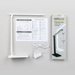 Citilux Ньютон CL803080 Настольный светильник с диммером Белый