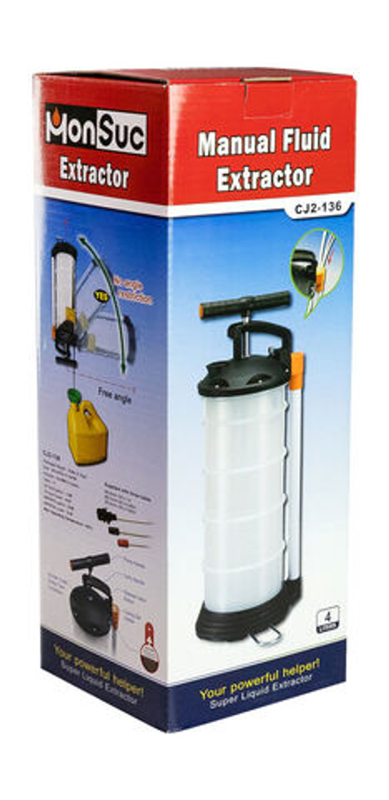 Насос ручной для замены масла 4 л