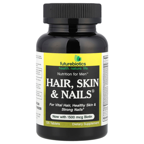 Futurebiotics, Nutrition For Men™, Hair, Skin & Nails®, 135 таблеток