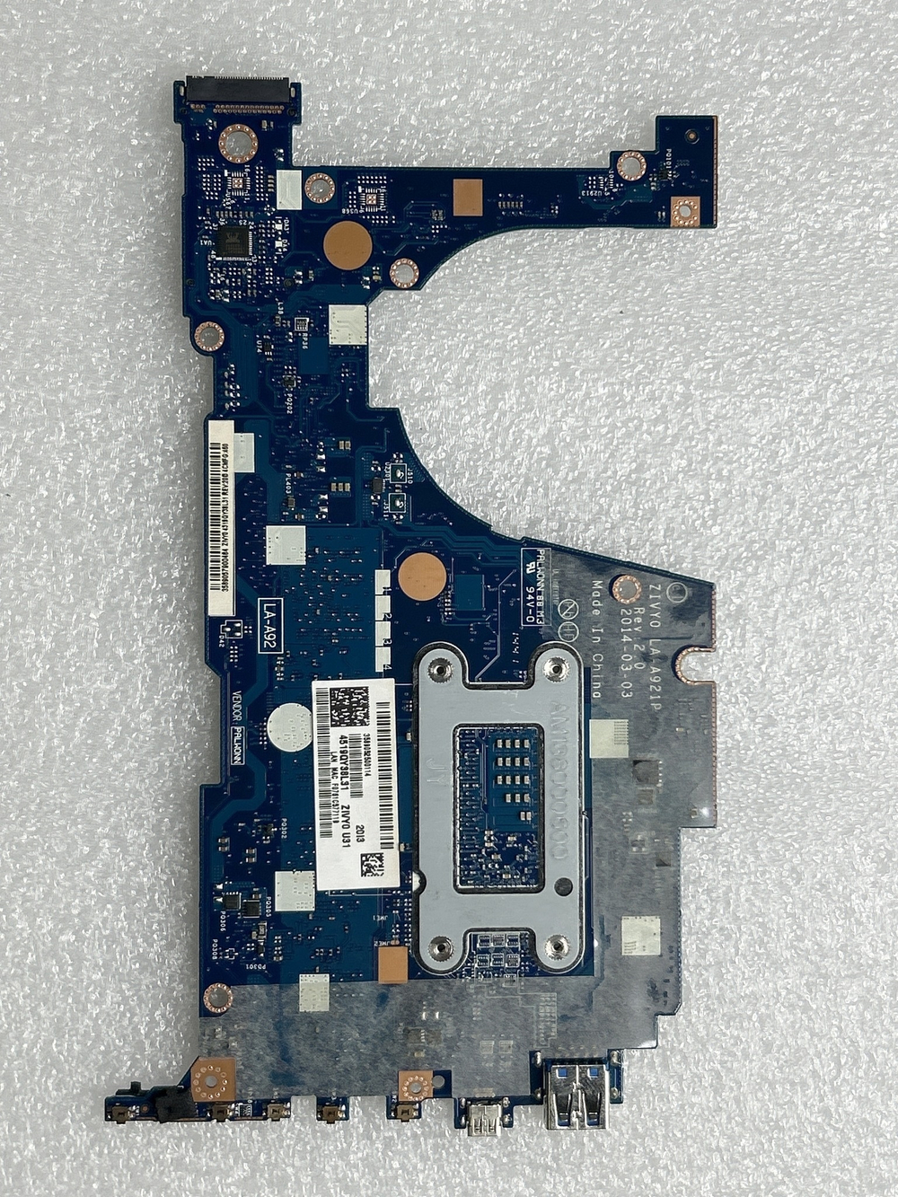 Материнская плата для ноутбука Lenovo Yoga2-13 ZIVY0 W8S i3-4030 4G (5B20G19210), оригинал