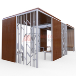 Пергола Астория со скамейками