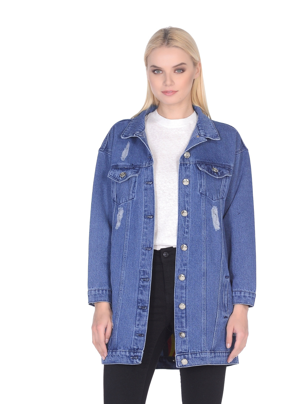 LIGVIANNI Джинсовая куртка Denim Jacket What'S Stopping You?
