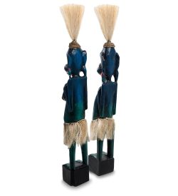 Decor and Gift 22-034 Статуэтка «Асмат» н-р из двух, 50 см