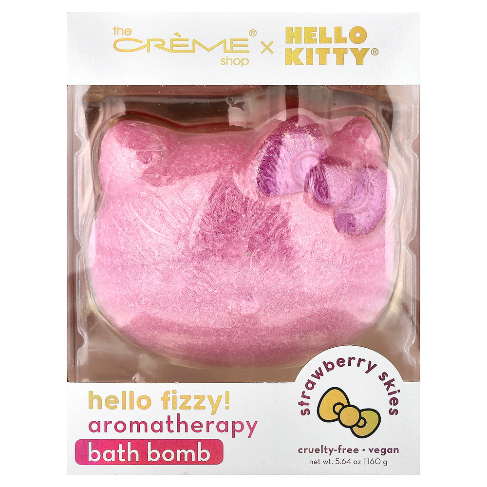 The Creme Shop, Hello Kitty®, ароматерапевтическая бомба для ванны, со вкусом клубники, 1 шт.