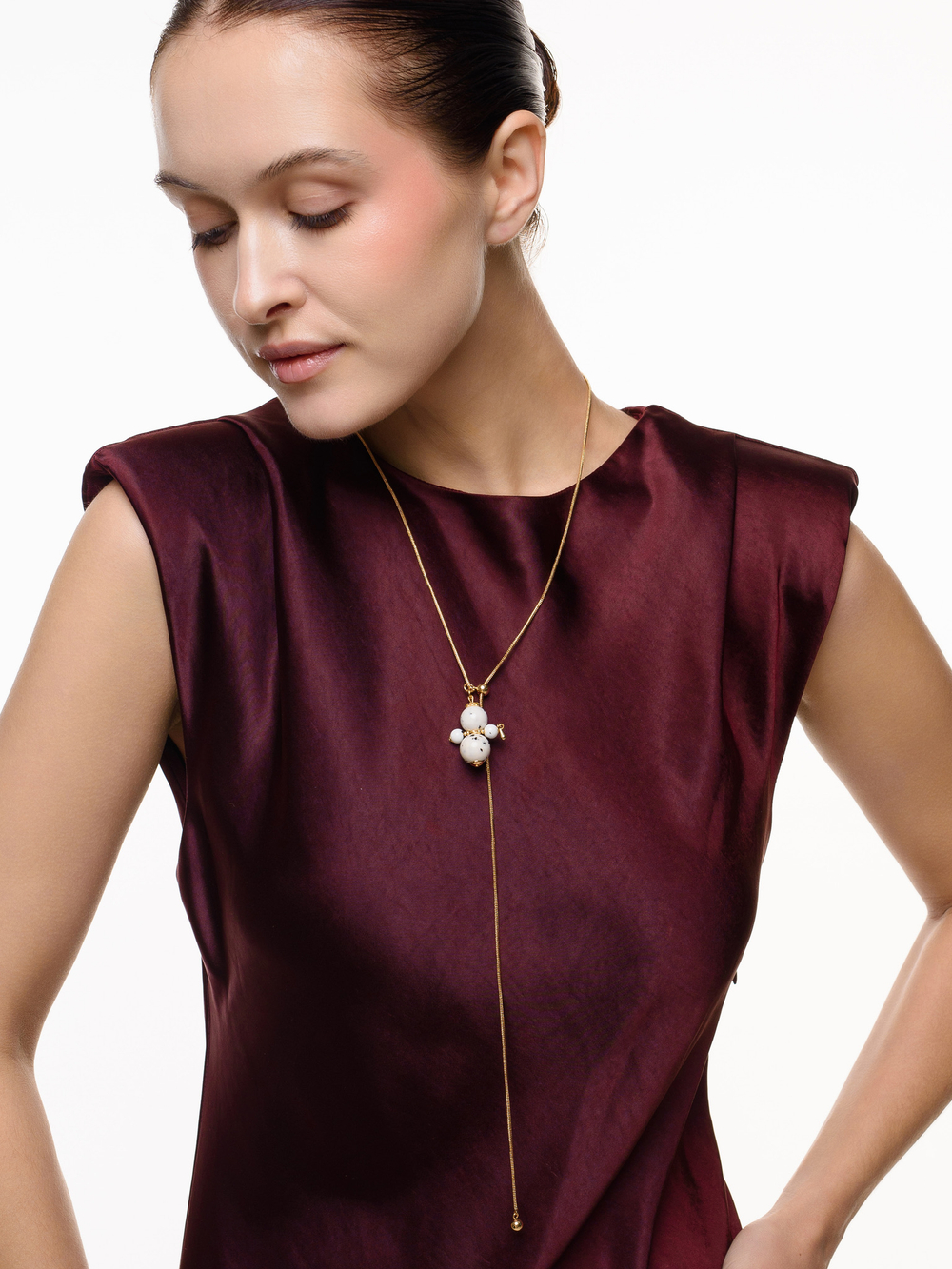 Колье "Nevalyashka" говлит Gold