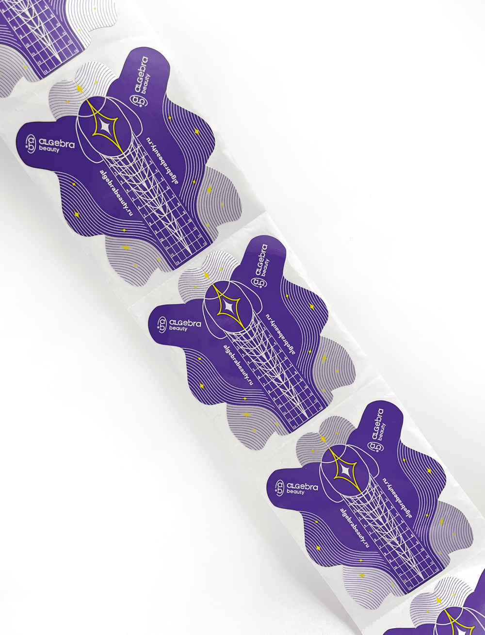 Форма фиолетовая на алюминиевой основе